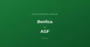 Benfica - AGF: Typy bukmacherskie