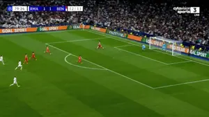 Benfica postraszyła na Bernabeu, ale Vinicius Junior uciszył rywali