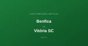 Benfica - Vitória SC: Typy bukmacherskie