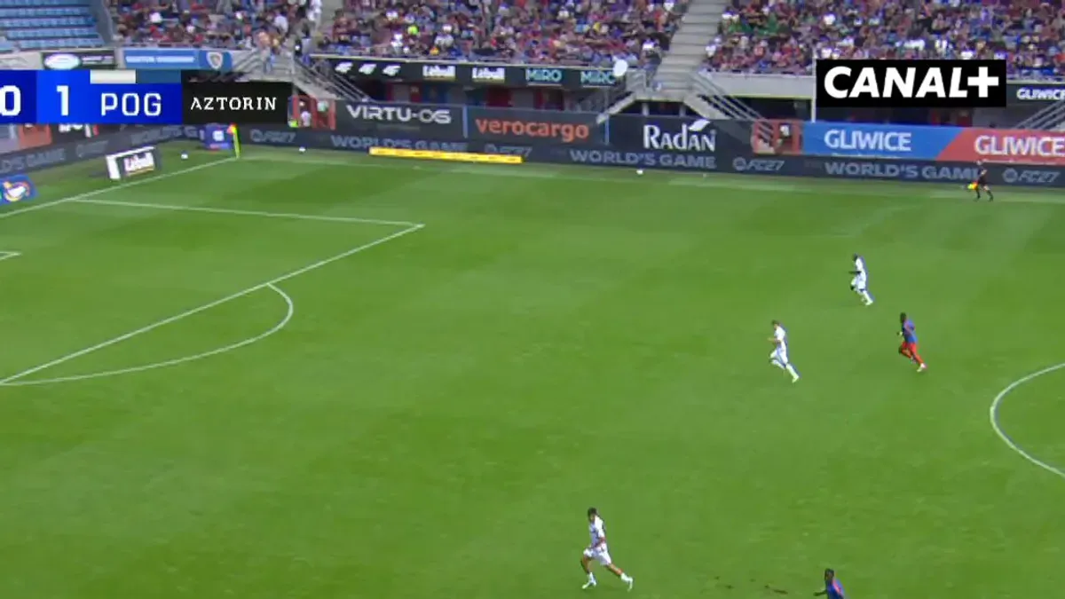 Błyskawiczna odpowiedź piasta! Samuel Ntamack trafia do siatki i mamy 1:1 w Gliwicach!