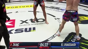 Błyskawiczny nokaut na start XTB KSW 122! Sergiusz Zając wygrywa pierwszą walkę gali
