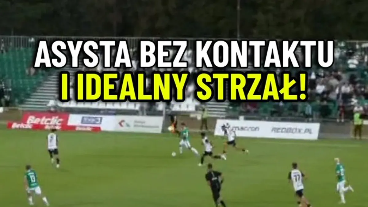 Bo czasami najlepsza asysta, to przepuszczenie piłki! A Kacper Szymanek doskonale wiedział, co z nią zrobić