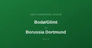 Bodø/Glimt - Borussia Dortmund: Typy bukmacherskie
