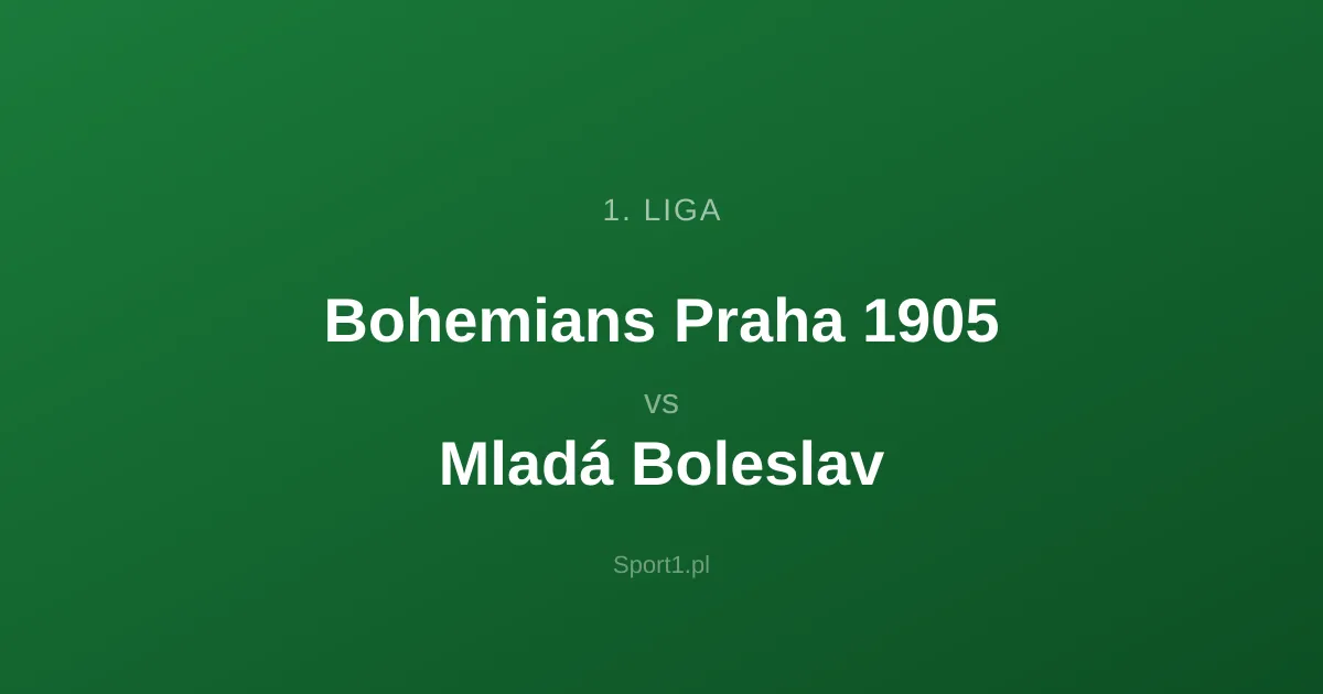Bohemians Praha 1905 - Mladá Boleslav: Typy bukmacherskie