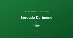Borussia Dortmund - Inter: Typy bukmacherskie
