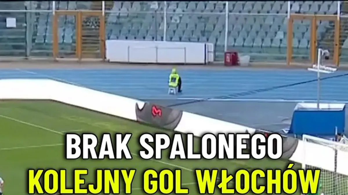 Brak spalonego - kolejny gol rywali Włochy 2:0 Polska