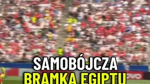 Bramka samobójcza Egipcjan. Zmiana wyniku na 1 :1 transmisja meczu w Tvp. Świata