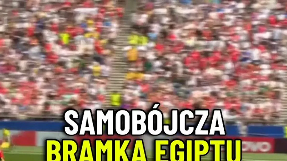 Bramka samobójcza Egipcjan. Zmiana wyniku na 1 :1 transmisja meczu w Tvp. Świata