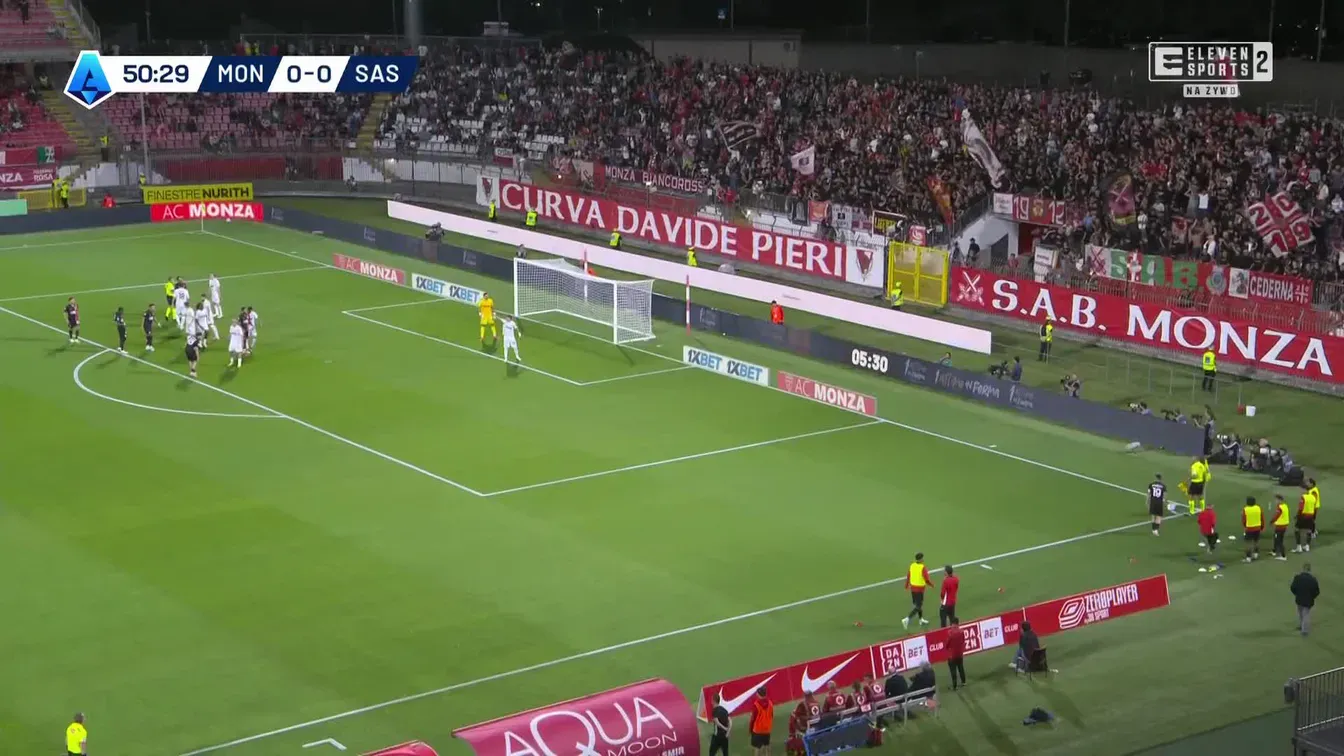 Bramkarz Sassuolo, Arijanet Muric, ewidentnie nie chciał być częścią pierwszego 0-0 w tym sezonie Serie A.