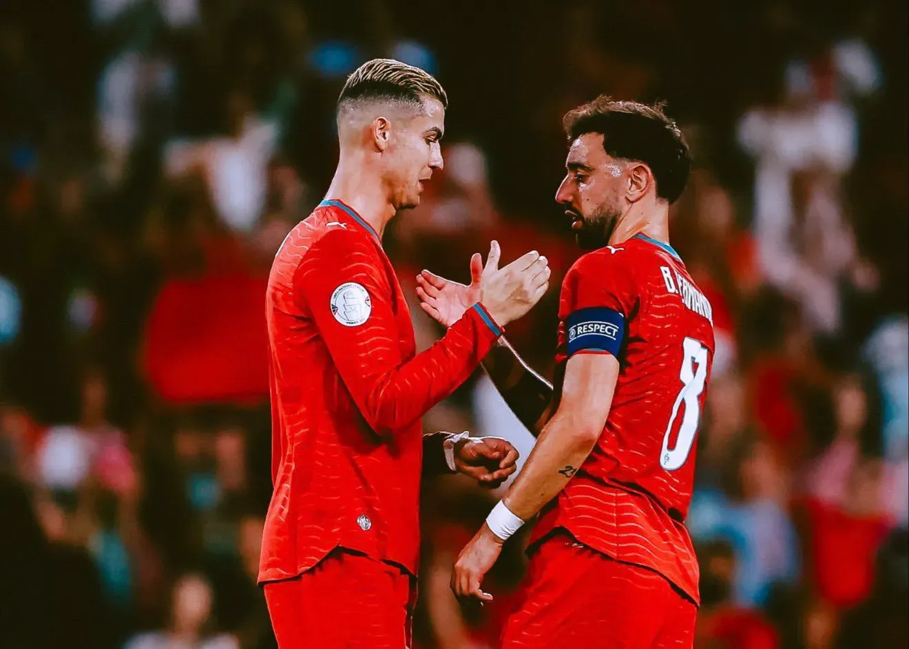 Bruno Fernandes apeluje o jedność Portugalczyków po odejściu Cristiano Ronaldo ze zgrupowania