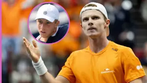 Burza w holenderskim tenisie. De Jong uderza w Griekspoora po klęsce w Indiach
