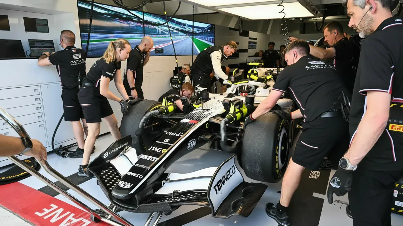 Cadillac odkrywa karty przed debiutem w F1. Peter Crolla o budowie zespołu od zera