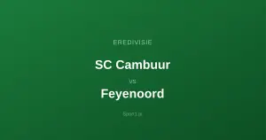 SC Cambuur - Feyenoord: Typy bukmacherskie