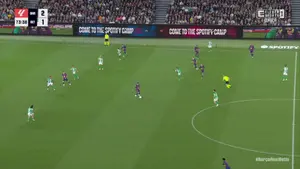 Cancel. Portugalczyk wykonał wyrok! Idealne wykończenie. Mecz trwa w Eleven Sports 1