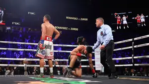 Canelo Alvarez widział to z bliska. Brutalny nokaut w Las Vegas i historyczny wyczyn faworyta