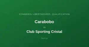 Carabobo - Club Sporting Cristal: Typy bukmacherskie