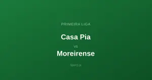 Casa Pia - Moreirense: Typy bukmacherskie
