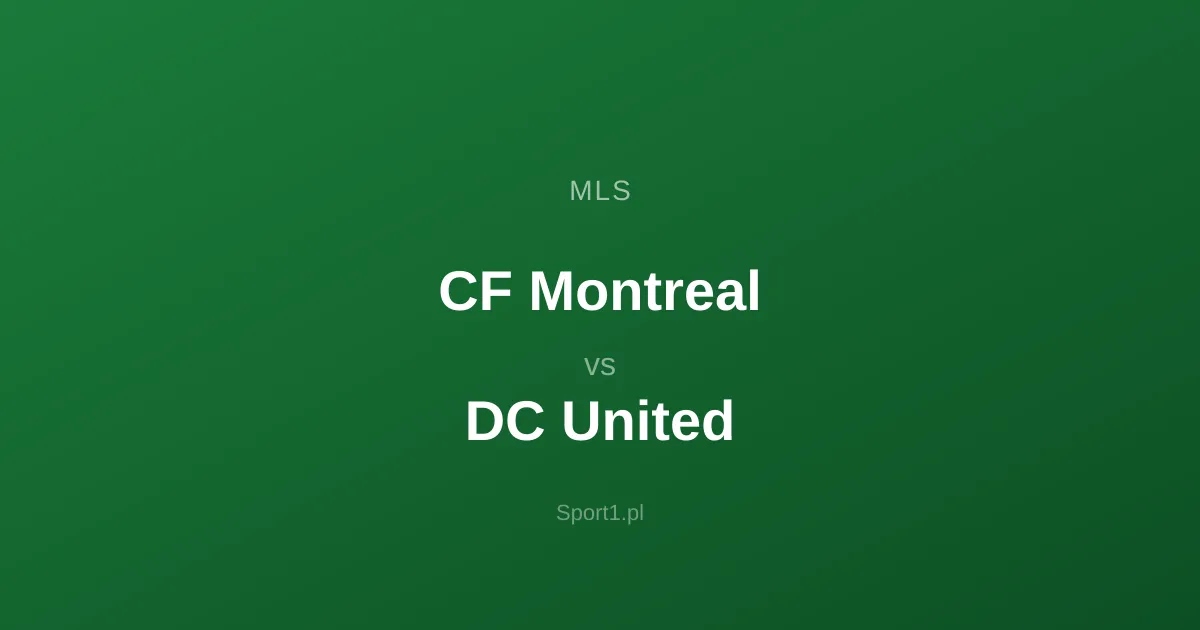CF Montreal - DC United: Typy bukmacherskie