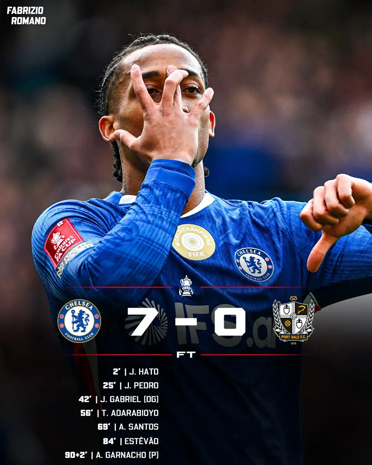 Chelsea melduje się na Wembley. Liam Rosenior i jego piłkarze rozbili rywali w Pucharze Anglii