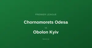 Chornomorets Odesa - Obolon Kyiv: Typy bukmacherskie