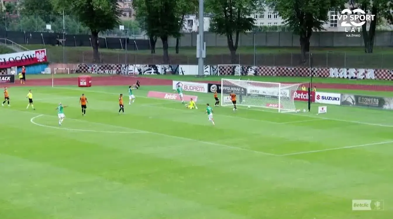 Chrobry Głogów 0-1 Warta Poznań