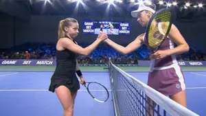 Chwalińska - Mertens: Kto wygrał? Skrót meczu i statystyki ćwierćfinału Singapore Tennis Open 2026!