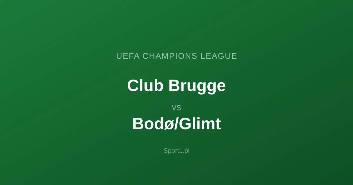 Club Brugge - Bodø/Glimt: Typy bukmacherskie
