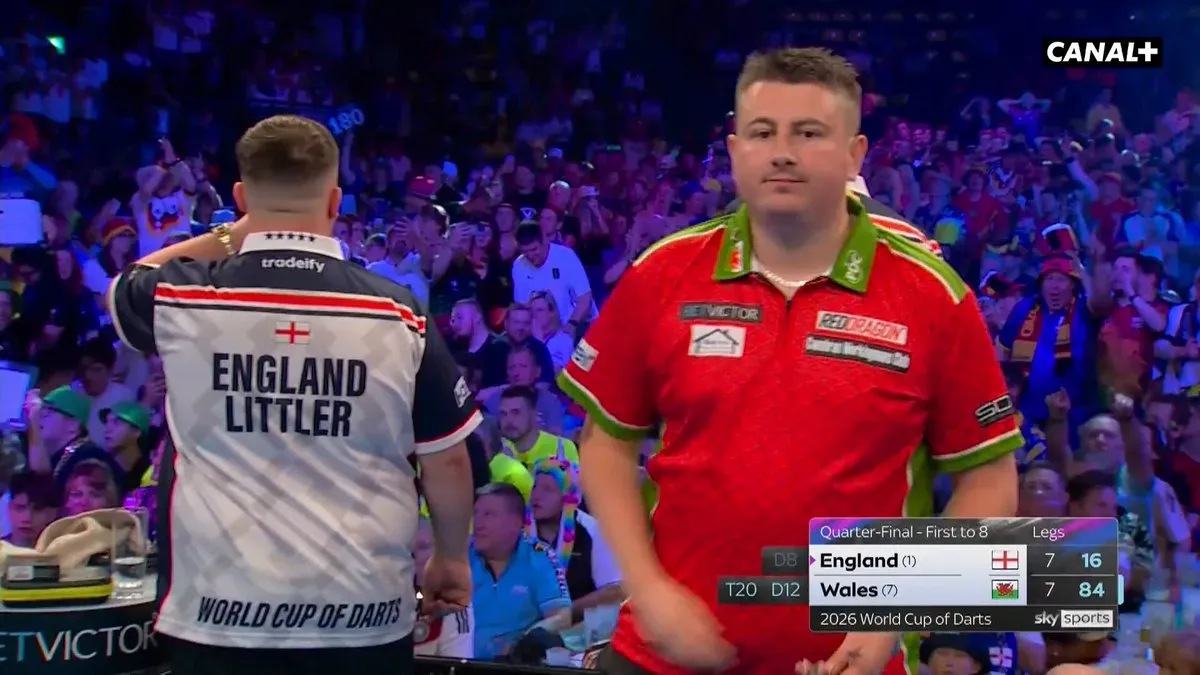 Co to był za mecz! Anglicy uciekli spod topora i pokonali walię! World Cup of Darts oglądaj w CANAL+: