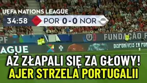 Co za gol! Kristoffer Ajer fantastycznym strzałem dał prowadzenie Norwegii w meczu z Portugalią. Oglądaj