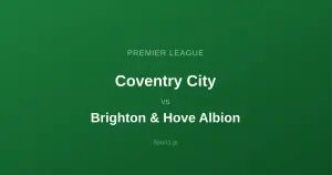 Coventry City - Brighton & Hove Albion: Typy bukmacherskie