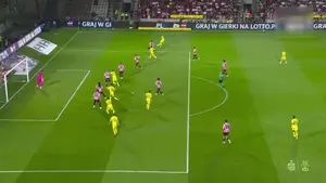 Cracovia - Wieczysta Kraków Ekstraklasa - skrót meczu