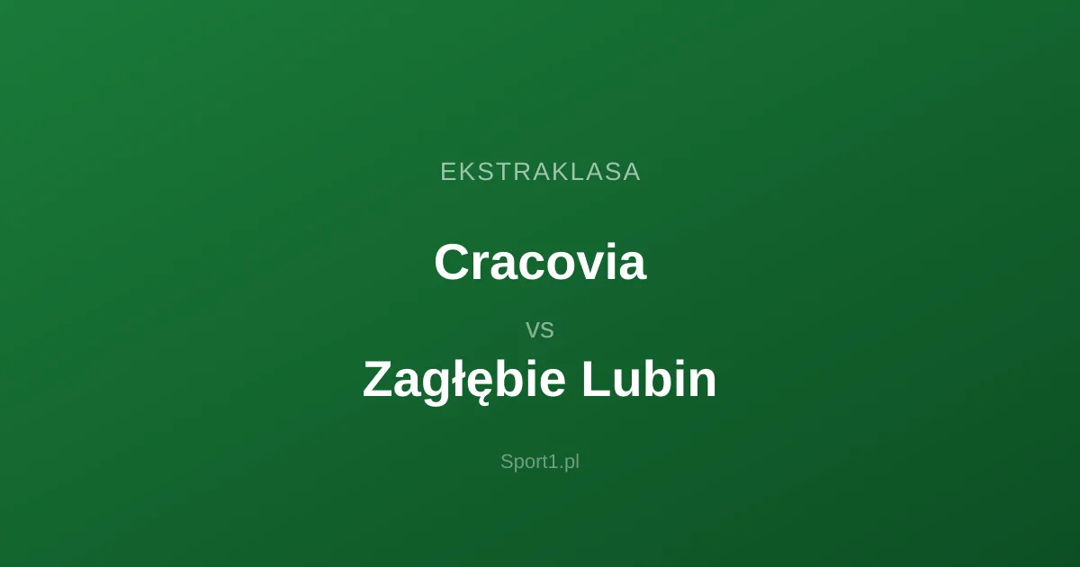 Cracovia - Zagłębie Lubin: Typy bukmacherskie