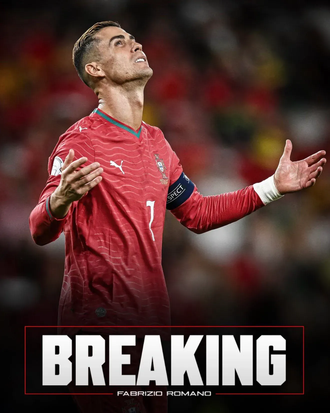 Cristiano Ronaldo zawieszony przez portugalską federację po opuszczeniu zgrupowania w Danii