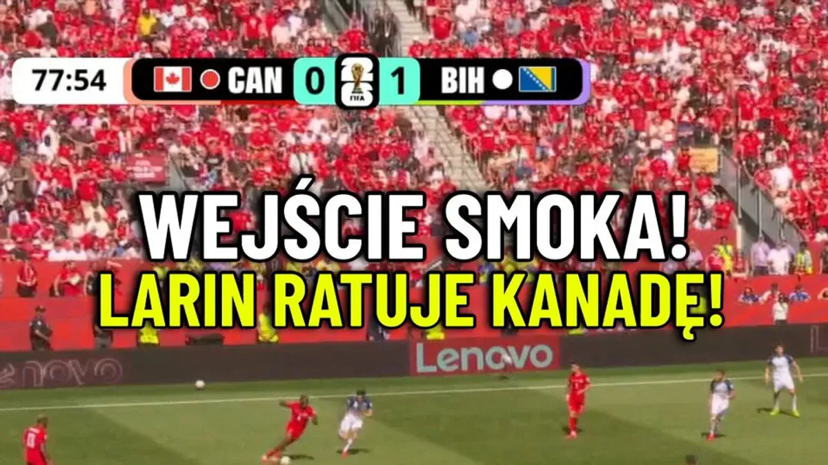 Cyle Larin daje Kanadzie wyrównanie! Wszedł z ławki rezerwowych i już dwie minuty później cieszył się z gola! Oglądaj tr