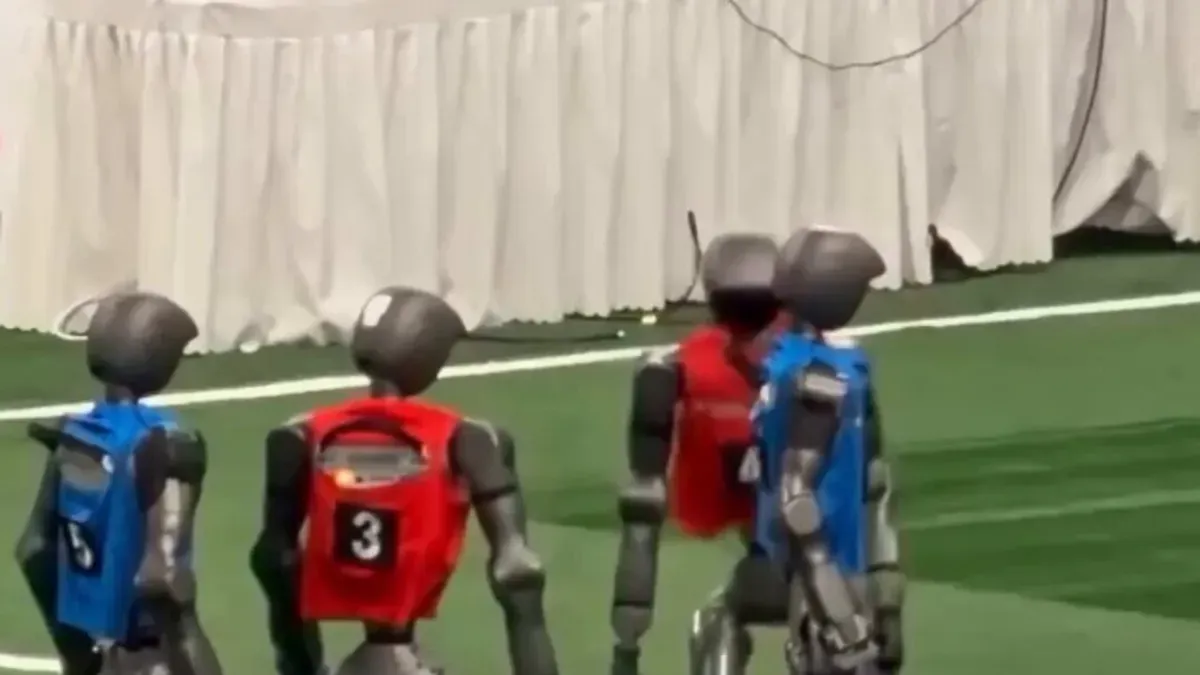 Czy roboty zastąpią piłkarzy na boisku? Eksperci studzą emocje