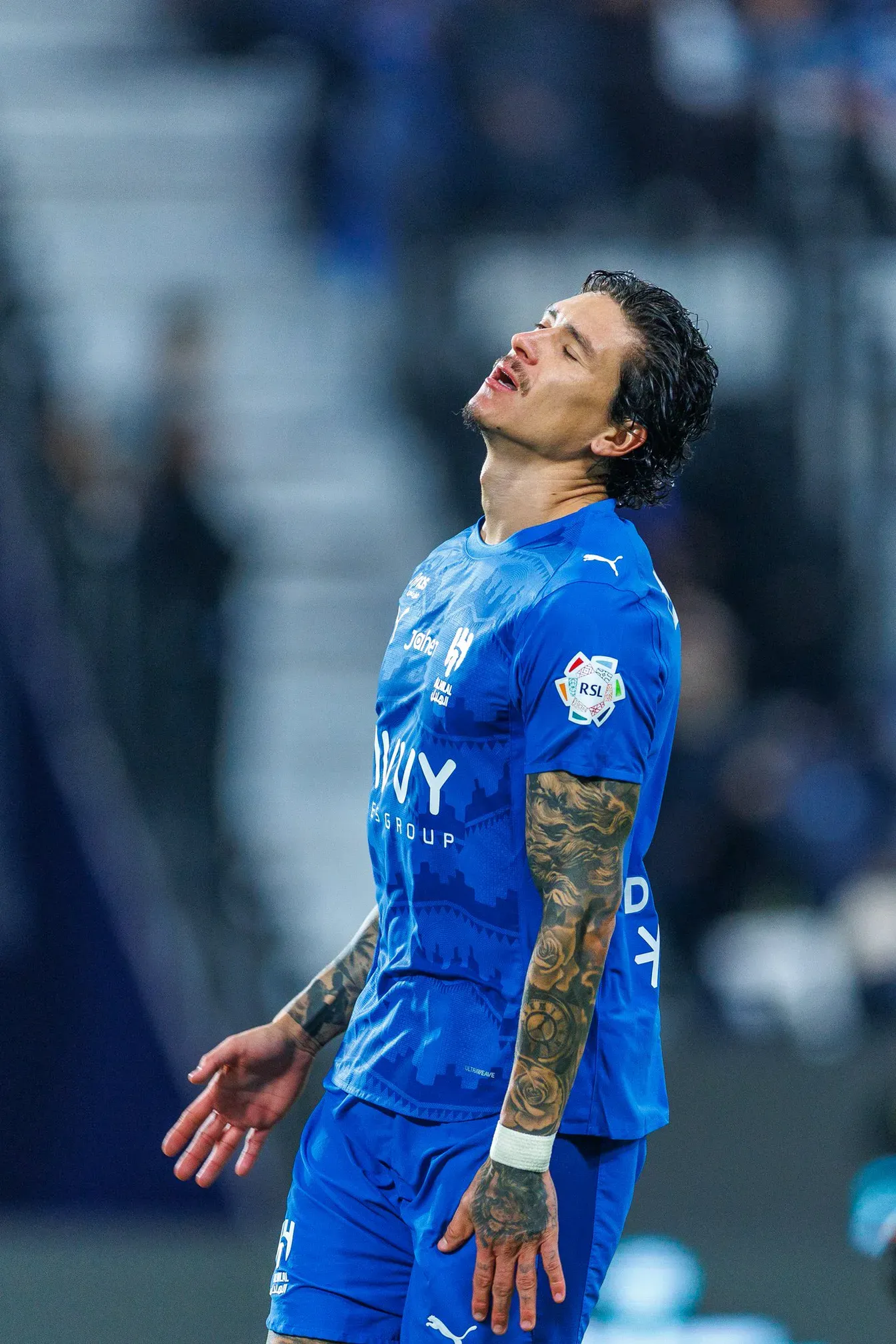 Darwin Nunez i Pablo Mari poza kadrą Al-Hilal na ligę