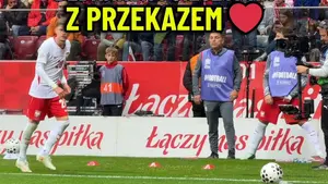Dawno nie oglądaliśmy czegoś takiego na PGE Narodowym! I Janek, gratulujemy!