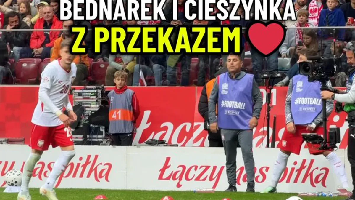 Dawno nie oglądaliśmy czegoś takiego na PGE Narodowym! I Janek, gratulujemy!
