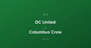 DC United - Columbus Crew: Typy bukmacherskie