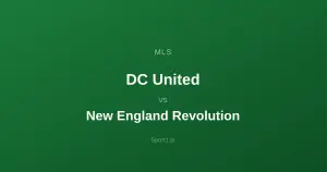 DC United - New England Revolution: Typy bukmacherskie