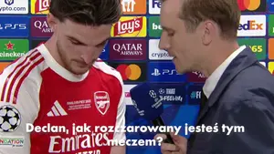 Declan Rice nie ma wątpliwości, że Arsenal wróci silniejszy po dzisiejszej porażce Studio pomeczowe trwa w CANAL+: