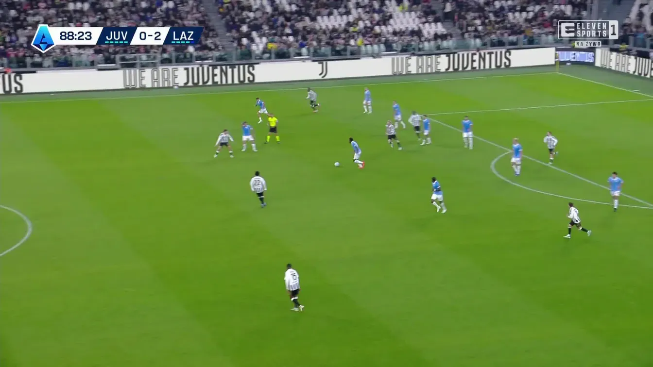 Demolka! Nokaut! Dele-Bashiru dobija Juventus! Lazio gra jak z nut. Panie Gattuso, czapki z głów łoskarobota