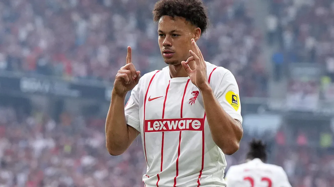 Derry Scherhant zachwycił po powołaniu do kadry. Show w meczu z Eintrachtem