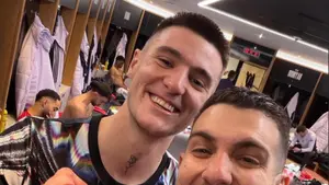 Diogo Dalot ostrzega Benjamina Sesko przed presją mediów