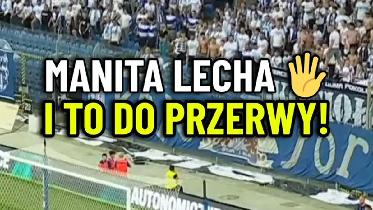 Do przerwy: PIĘĆ DO ZERA. Lech miażdży Thun w 4. rundzie eliminacji Ligi Europy. Oglądaj online mecz Lech. Thun