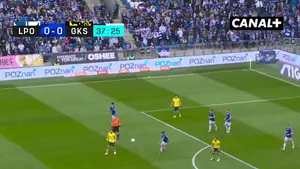 Dobra postawa gości w Poznaniu przypieczętowana golem! GKS prowadzi po golu Markovicia Oglądaj w CANAL+: