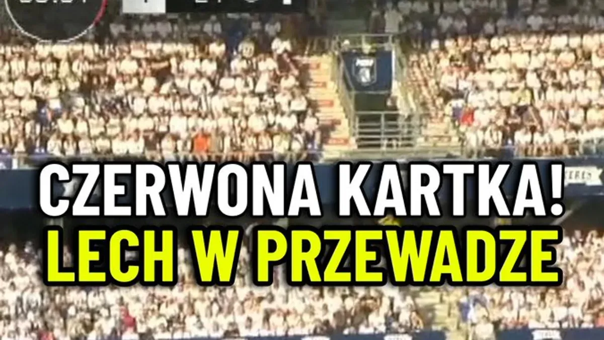 Dobrze, że jest VAR. Zagranie ręką za polem karnym, którego nie zauważył sędzia. to musiała być czerwona karta! Lech pro