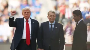 Donald Trump uderza w Thomasa Tuchela. Poszło o Harry'ego Kane'a