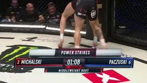 Dopiął duszenie i dopiął swego michał michalski! KSW