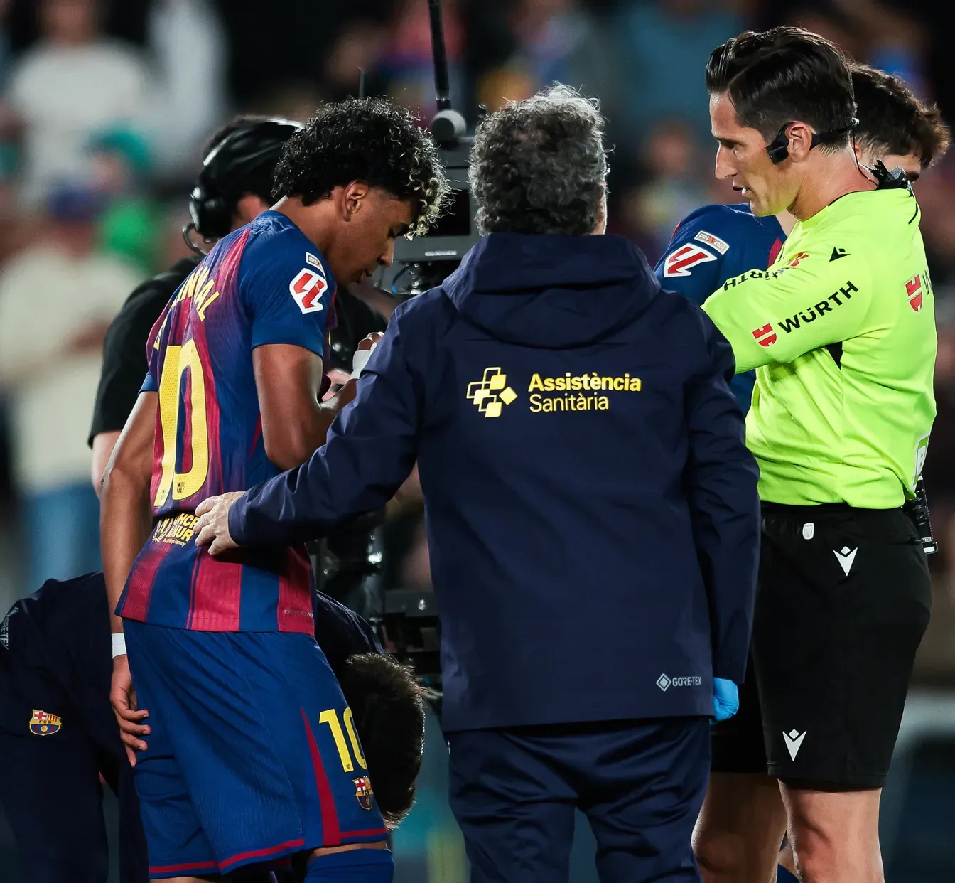 Dramat Barcelony w meczu z Atletico. Lamine Yamal i Joao Cancelo opuścili boisko z kontuzjami